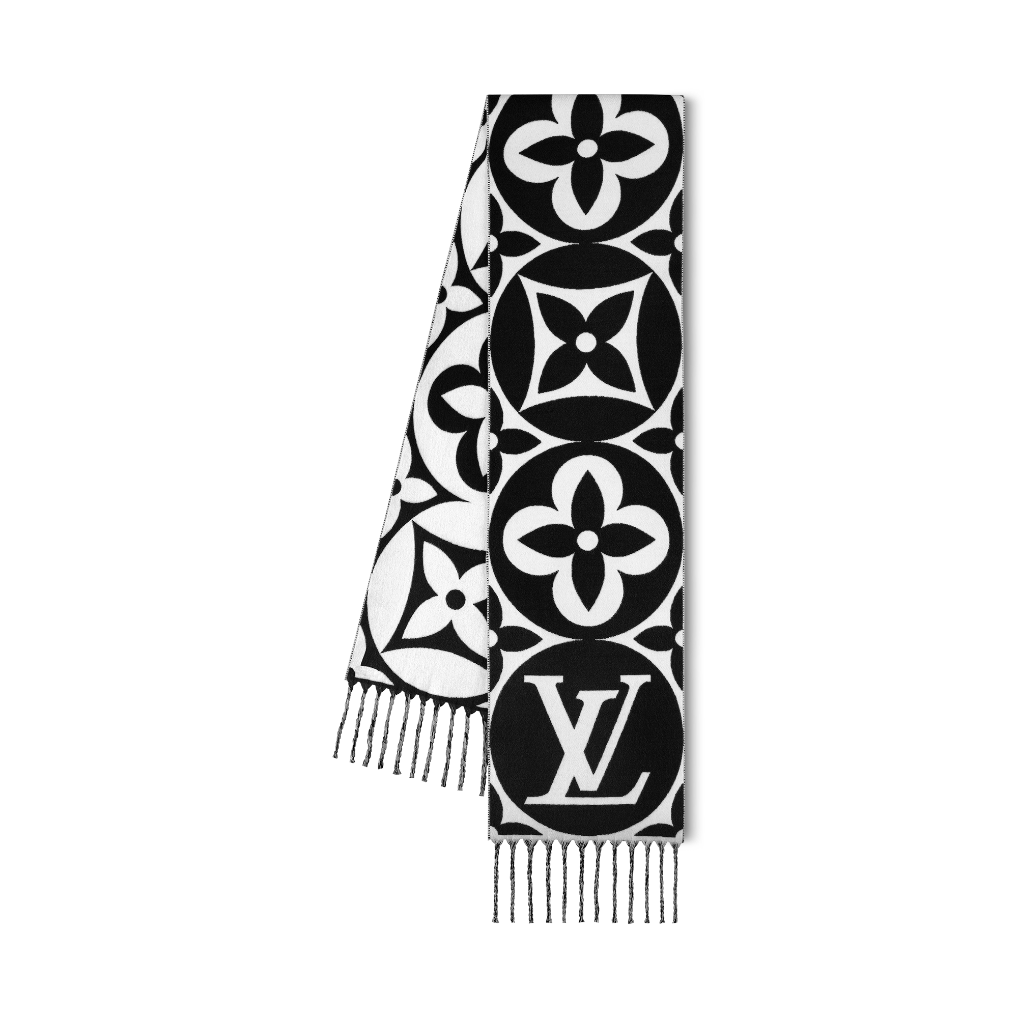 ルイヴィトン LOUIS VUITTON LVアイコン M97665 MUFFLER マフラー・LV アイコン S00｜ルイ・ヴィトン 公式サイト - M97665